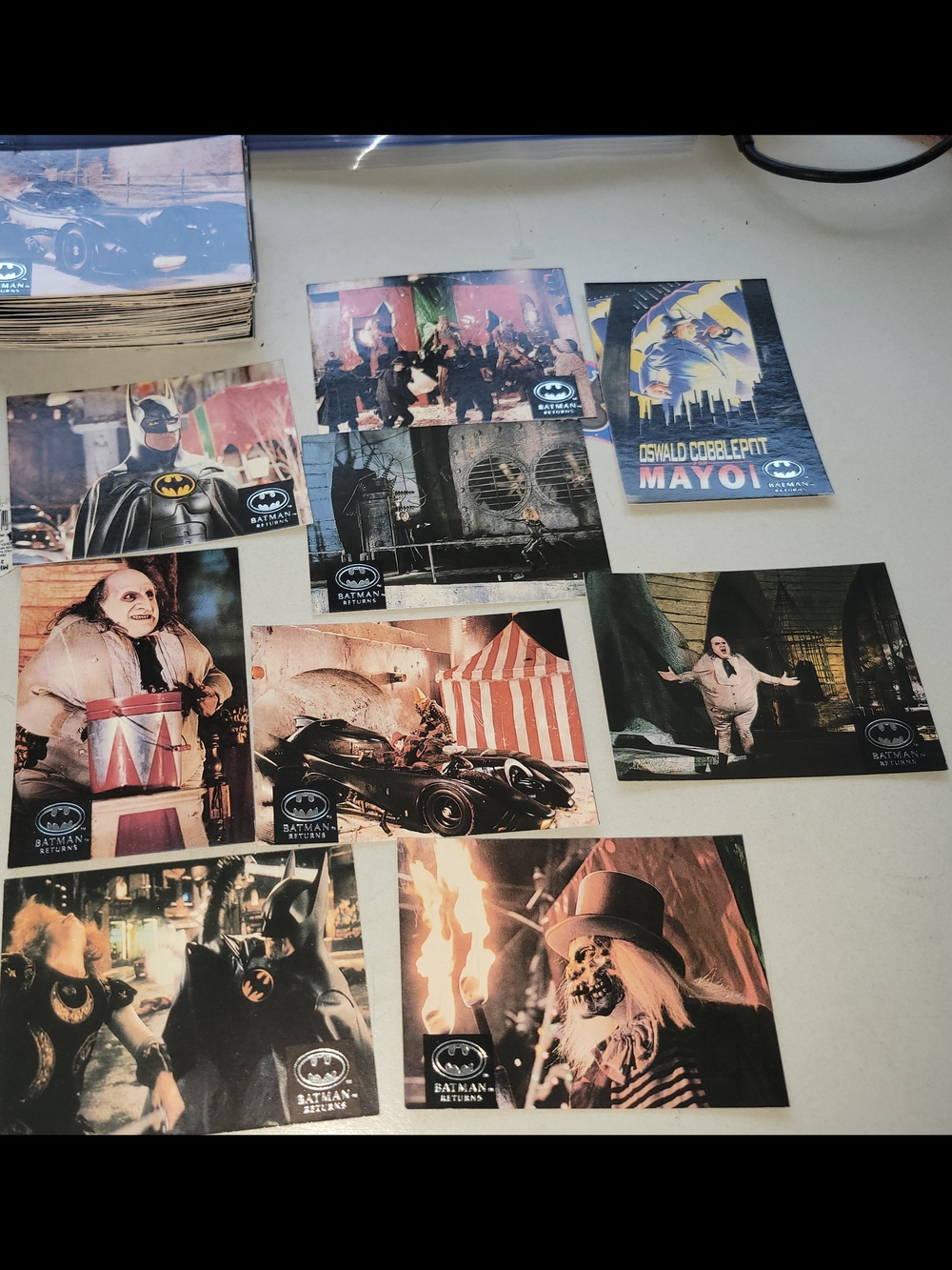Batman Returns 1992 Trading Cards